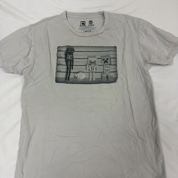 Minecraft Line Up t-shirt - Picture 3 of 6